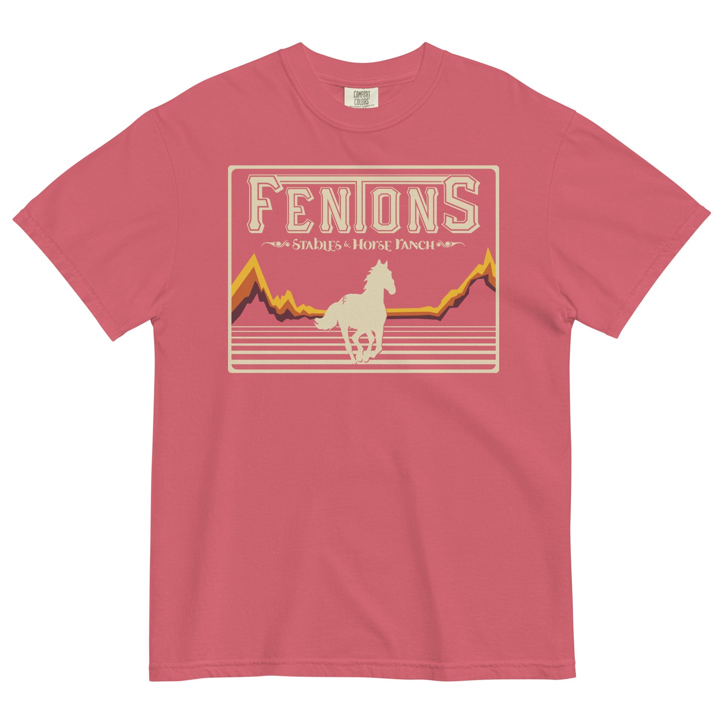 Fenton's Stables and Horse Ranch Unisex Comfort Colors T-shirt