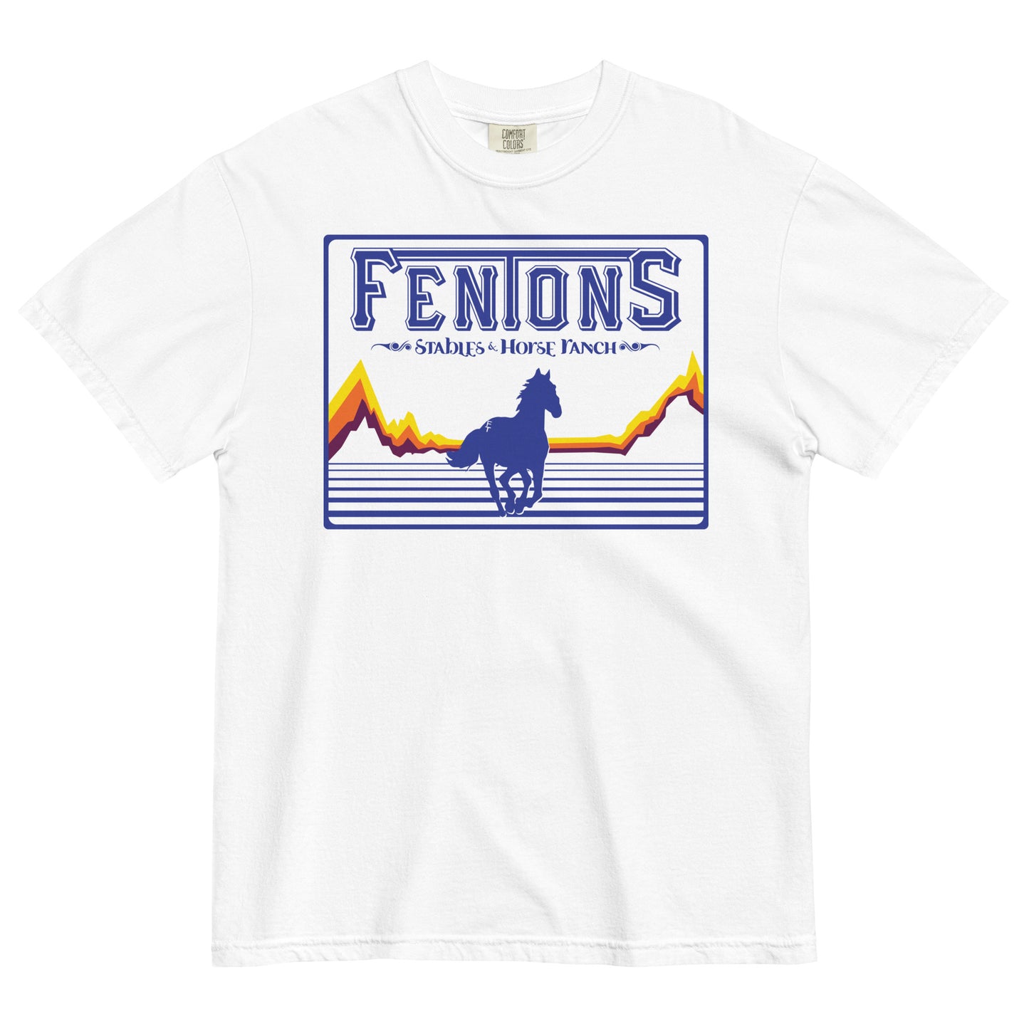 Fenton's Stables and Horse Ranch Unisex Comfort Colors T-shirt