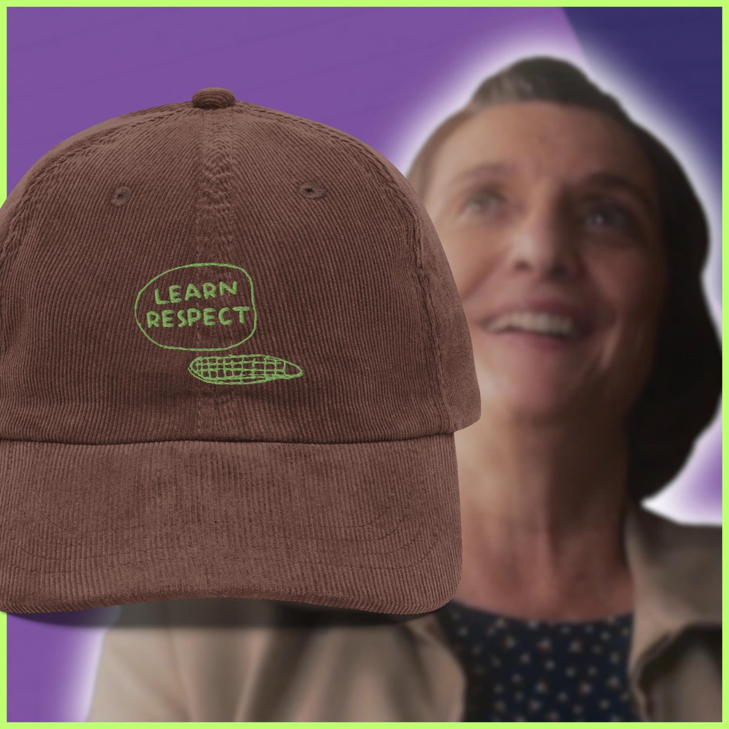 Learn Respect Vintage Corduroy Hat