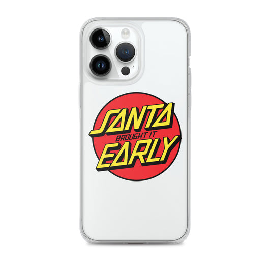 Santa Brought It Early Clear Case for iPhone®
